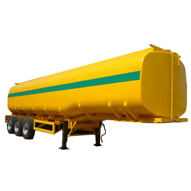 Four Axles 60CBM Oil Tank Semi Trailer