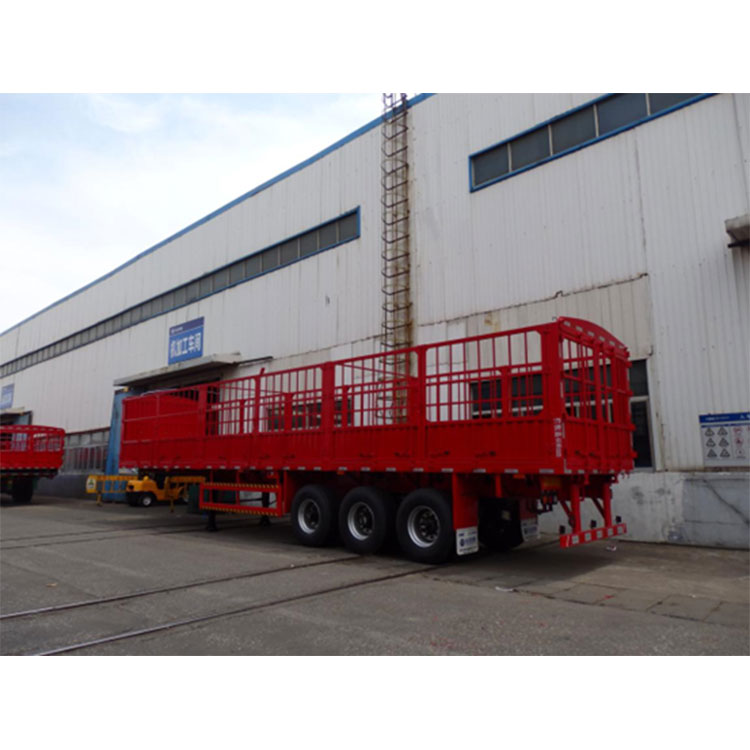 Three Axle Skeleton Container Semi Trailer 40t