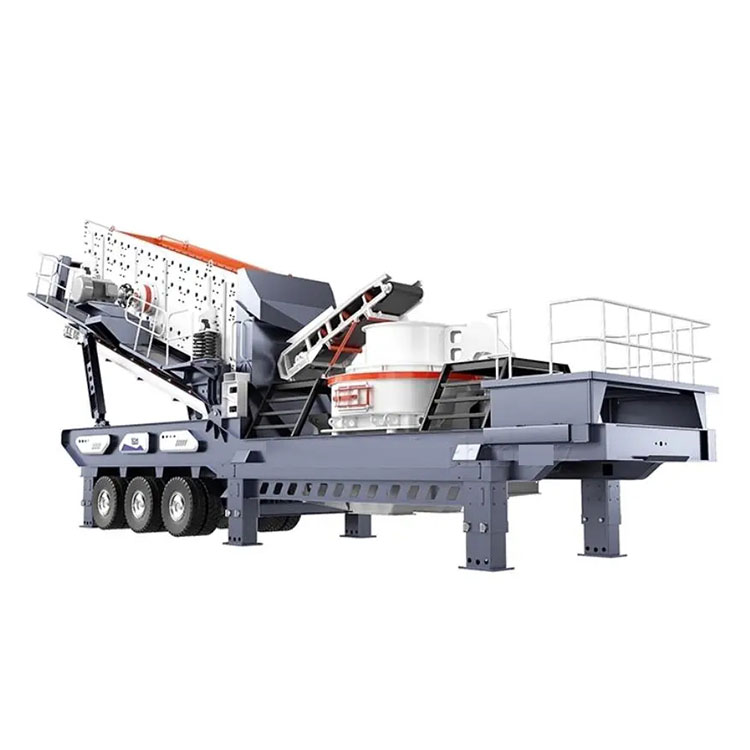 Tyre Wheel Mobile Hydraulic Cone Crushing